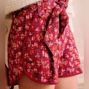 Sezane Womens Island Pondicherry Shorts Minimalist Vacation Floral Size 2